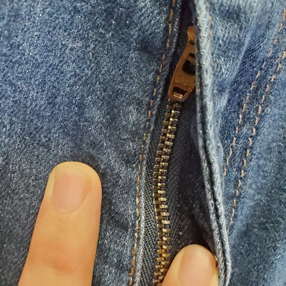 Levis Jeans Womens 16 Blue 529 Curvy Boot Cut Stretch Denim - Picture 12 of 13